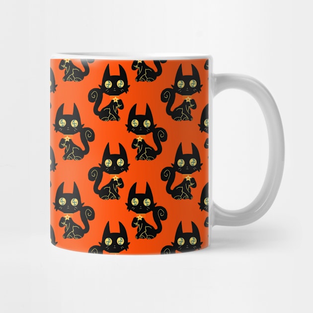 Pretty Black Cat Pattern by saradaboru